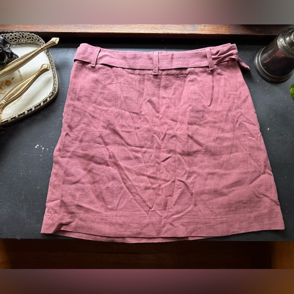 NWOT Very J Pink Belted Mini Skirt - Picture 5 of 5